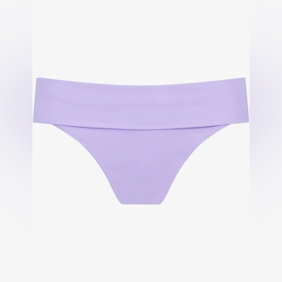 NWT Melissa Odabash Womens Brussels Bikini Bottom Purple Lavender Sz 4 - Picture 4 of 10